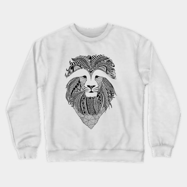 ZOO & BE - DARK LION Crewneck Sweatshirt by Art_et_Be